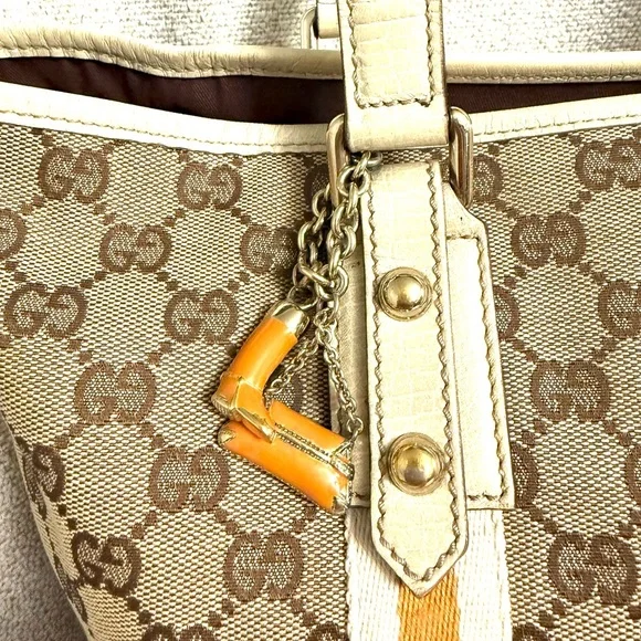 Authentic Gucci tote bag brown monogram canvas - Picture 8 of 16